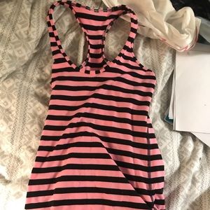 Lululemon striped tank top